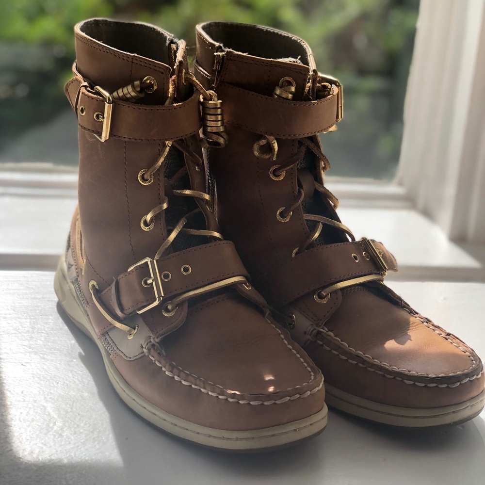 Sperry Huntley Boot in color Sahara